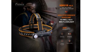 Fenix HM61R V2.0 - Lanternă frontală - 1600 Lumeni - 162 Metri